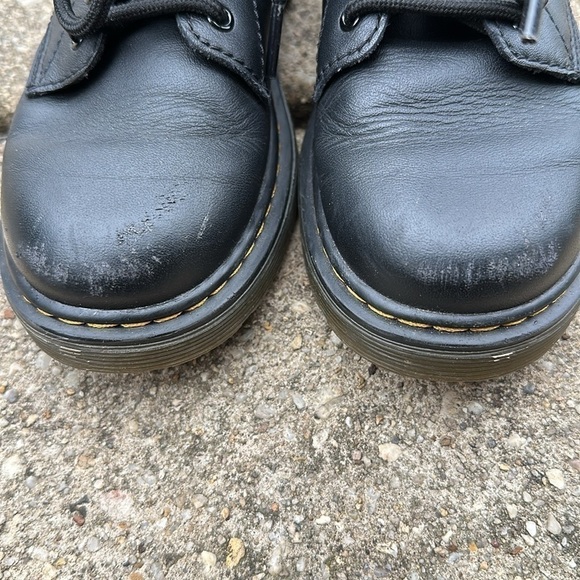 Dr. MartensKids' 1460 Softy T Leather Lace-Up Combat Boots Size US 1 - Picture 3 of 8